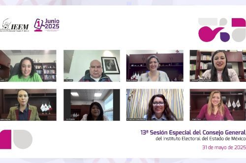Aprueba IEEM acuerdo para brindar certeza al Proceso Electoral Judicial en Edomex